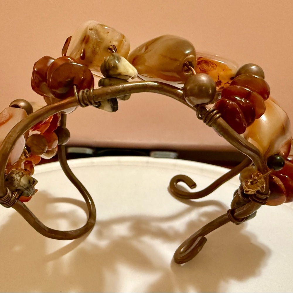 Funky Chunky Multi-Stone Bracelet - Picture 5 of 16